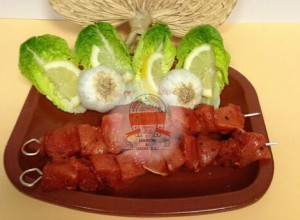 Pinchos morunos rojos (sin pinchar)